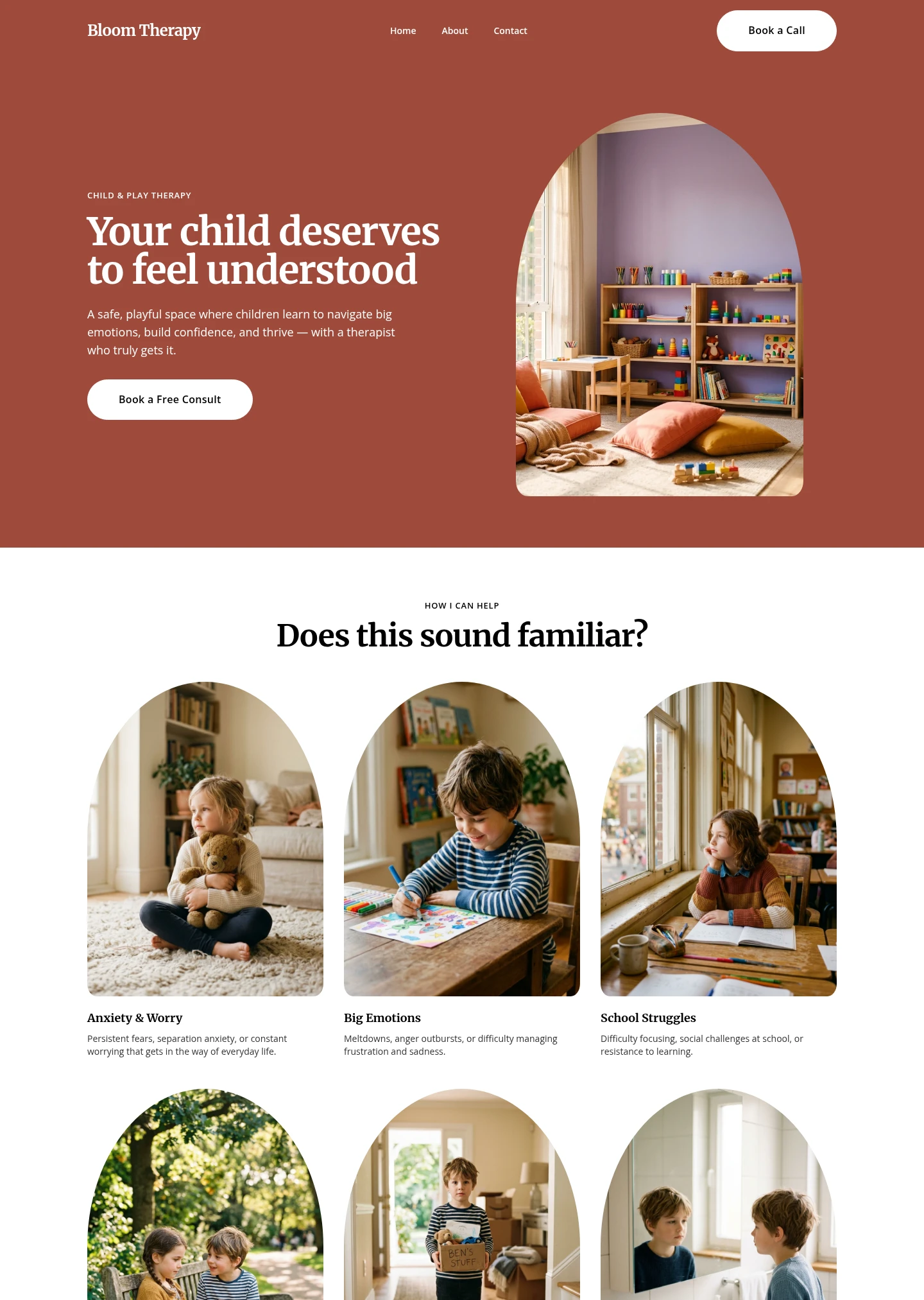 Gouache website design style preview